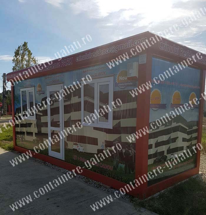 containere magazin chiosc Botosani